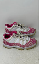 Load image into Gallery viewer, Nike Womens Air Jordan 11 Retro Low Pink Low Top Lace-Up Sneaker Shoes Size 9
