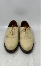 Load image into Gallery viewer, Cole Haan Mens Light Yellow Leather Round Toe Formal Derby Dress Shoes Size 7.5D
