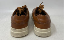 Load image into Gallery viewer, Bruno Marc Mens Brown Leather Lace-Up Round Toe Low Top Sneaker Shoes Size 8.5

