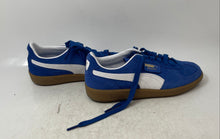 Load image into Gallery viewer, Puma Womens Palermo Blue Suede Low Top Lace-Up Sneaker Shoes Size 8
