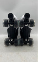 Load image into Gallery viewer, Ecco Unisex Kids Black Mint Green Adjustable Four Wheeled Roller Skates 13C-3Y
