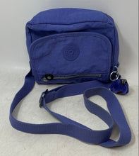 Load image into Gallery viewer, Kipling Womens Purple Adjustable Strap Inner Pockets Shoulder Crossbody Bag
