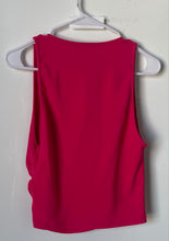 Load image into Gallery viewer, Zara Womens Pink Regular-Fit Crew Neck Sleeveless Pullover Tank Top Size L
