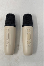 Load image into Gallery viewer, Model K12 Two Wireless Microphones Colorful Karaoke Sound System Set Not Tested

