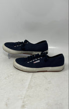 Load image into Gallery viewer, Superga Womens 2750 Navy Blue Lace-Up Low Top Sneaker Shoes Size 39.5
