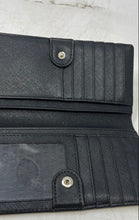 Load image into Gallery viewer, Kate Spade New York Womens Laurel Way Stacy Black Beige Leather Bifold Wallet
