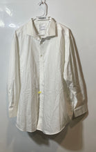 Load image into Gallery viewer, Calvin Klein Mens White Infinite Non-Iron Stretch Slim Fit Dress Shirt Size 2XL
