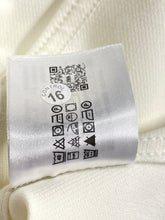 Load image into Gallery viewer, Zara Womens Off White Long Sleeve V-Neck Cropped Casual Jacket Size Small
