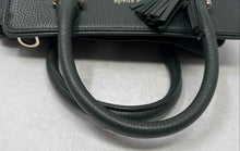 Load image into Gallery viewer, Kate Spade Womens Chester Street Allyn Black Pebble Leather Tassel Satchel Purse
