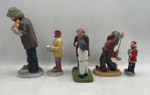 Load image into Gallery viewer, Lot Of 5 Pcs Flambro Multicolor Porcelain Mixed Variety Circus Clown Figurines
