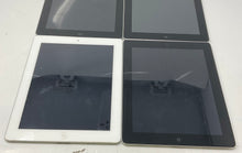 Load image into Gallery viewer, Lot Of 4 Pcs Apple iPad 2 Model A1395 Silver iOS Tablets Not Tested For Parts
