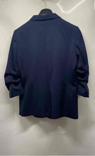 Load image into Gallery viewer, DKNY Womens Navy Blue Notch Lapel Single-Breasted One-Button Blazer Size 18
