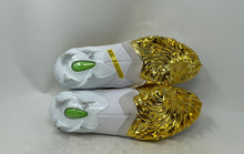 Load image into Gallery viewer, Under Armour Mens Spotlight Icon White Golden Lace-Up Football Cleats Size 13
