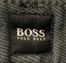 Load image into Gallery viewer, Hugo Boss Mens Black Delaware Slim Fit Stretch Straight Jeans Size 33X32
