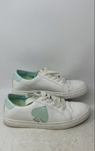 Load image into Gallery viewer, Kate Spade New York Womens Fez Gloss White Turquoise Sneaker Shoes Size 8.5B
