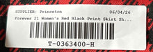 Load image into Gallery viewer, Forever 21 Womens Red Black Check Print Stretch Short Wrap Skirt Size M

