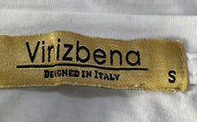 Load image into Gallery viewer, Vinizbena Womens White Embellished Bow Short Sleeve Graphic T-Shirt Size S
