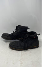 Load image into Gallery viewer, Levi's Mens Gregory Neo Black Leather Lace-Up Ankle Combat Boots Size 12
