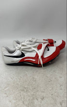 Load image into Gallery viewer, Nike Mens Zoom Long Jump 3 White Red Black Track &amp; Field Sneaker Shoes Size 5
