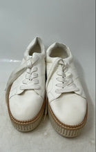 Load image into Gallery viewer, Dolce Vita Womens White Low Top Lace-Up Sneakers Shoes Size 11
