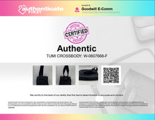Load image into Gallery viewer, Authentic Tumi Womens T-Tech Black Adjustable Strap Shoulder Crossbody Bag

