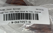 Load image into Gallery viewer, Vintage Coco Joes Hapa Wood Ku Tiki God Of Strength Hawaii Statue Collectible
