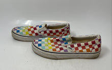 Load image into Gallery viewer, Vans Womens Classic Multicolor Slip-On Low Top Sneakers Shoes Size 6.5
