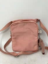 Load image into Gallery viewer, Kipling Womens Pink Monkey Keychain Adjustable Strap Rectangle Crossbody Bag

