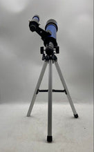 Load image into Gallery viewer, Nasa Lunar Blue Silver Small Refractor Telescope With Adjustable Tripod
