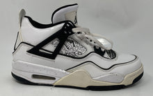 Load image into Gallery viewer, Authentic Nike Kids Air Jordan 4 Retro DC4101-100 White Sneaker Shoes Size 6.5Y
