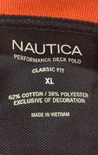 Load image into Gallery viewer, Nautica Mens Pink Short Sleeve Classic Fit Performance Deck Polo Shirt Size XL
