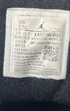Load image into Gallery viewer, Nike Boys Air Jordan True Flight 343796-010 Black Lace-Up Sneaker Shoes Size 12C
