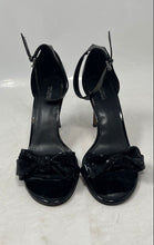 Load image into Gallery viewer, Michael Kors Womens Black Open Toe Stiletto High Ankle Strap Heels Size 9M

