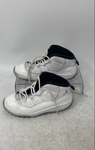 Load image into Gallery viewer, Nike Kids Air Jordan 11 Retro 378040-104 White Leather Sneakers Shoes Size 10C
