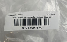 Load image into Gallery viewer, Fuel FF001 Black Glossy DOT Approved Full-Face Motorcycle Helmet Size XL
