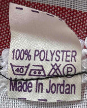 Load image into Gallery viewer, Mens Red White Geometric Islamic Traditional Palestinian Keffiyeh Headscarf
