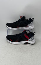 Load image into Gallery viewer, Puma Kids Enzo 2 Repeat 194593-01 Black Red Lace-Up Sneaker Shoes Size 6C
