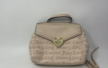 Load image into Gallery viewer, Juicy Couture Womens Beige Signature Inner Pocket Adjustable Strap Crossbody Bag
