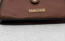 Load image into Gallery viewer, Kenneth Cole Reaction Womens Alpine Brown Pebbled Faux Leather Crossbody Handbag
