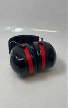 Load image into Gallery viewer, 3M Peltor Optime 105 Black And Red Noise Reduction Hearing Protection Earmuffs
