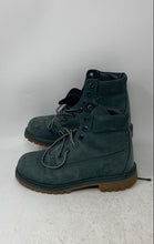 Load image into Gallery viewer, Timberland Boys Premium 6 Inch A1P6A Olive Suede Round Toe Ankle Boots Size 4.5

