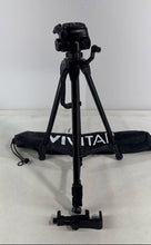 Load image into Gallery viewer, Vivitar Pro Camera Black Adjustable Multipurpose Tripod Stand With Carry Bag
