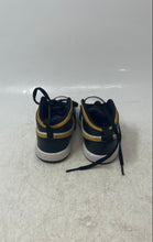 Load image into Gallery viewer, Nike Boys Air Jordan 1 Mid 640735-177 Black White Gold Leather Sneakers Shoes 8C
