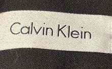 Load image into Gallery viewer, Calvin Klein Womens Black 3/4 Sleeve Peak Lapel Regular Fit Open Front Blazer
