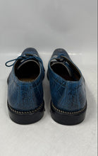 Load image into Gallery viewer, Giorgio Brutini Mens Gray And Blue Leather Wingtip Oxford Dress Shoes Size 12 M
