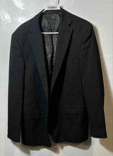 Load image into Gallery viewer, Calvin Klein Mens Black Slim Fit Notch Lapel Two-Button Blazer Jacket Size 46R
