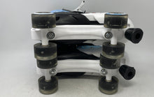 Load image into Gallery viewer, Papaison Kids Blue Black Ratchet Buckle Ankle Roller Skates Size 3Y-6Y
