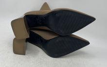 Load image into Gallery viewer, Zara Womens Brown Pointed Toe Block Heel Ankle Bootie Size EUR 38
