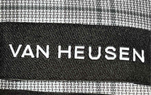 Load image into Gallery viewer, Van Heusen Mens Gray Plaid Ultra Wrinkle Free Long Sleeve Dress Shirt Size L

