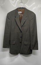 Load image into Gallery viewer, Kasper Mens Green Long Sleeve Notch Lapel Collar Three-Button Blazer Size 42R
